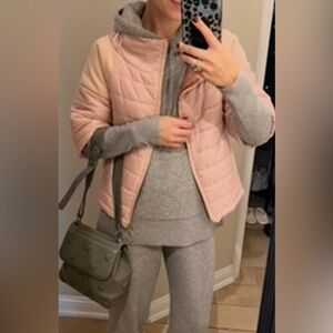 Rinascimento Pink Puffer Jacket, Used, Good condition, Size XS